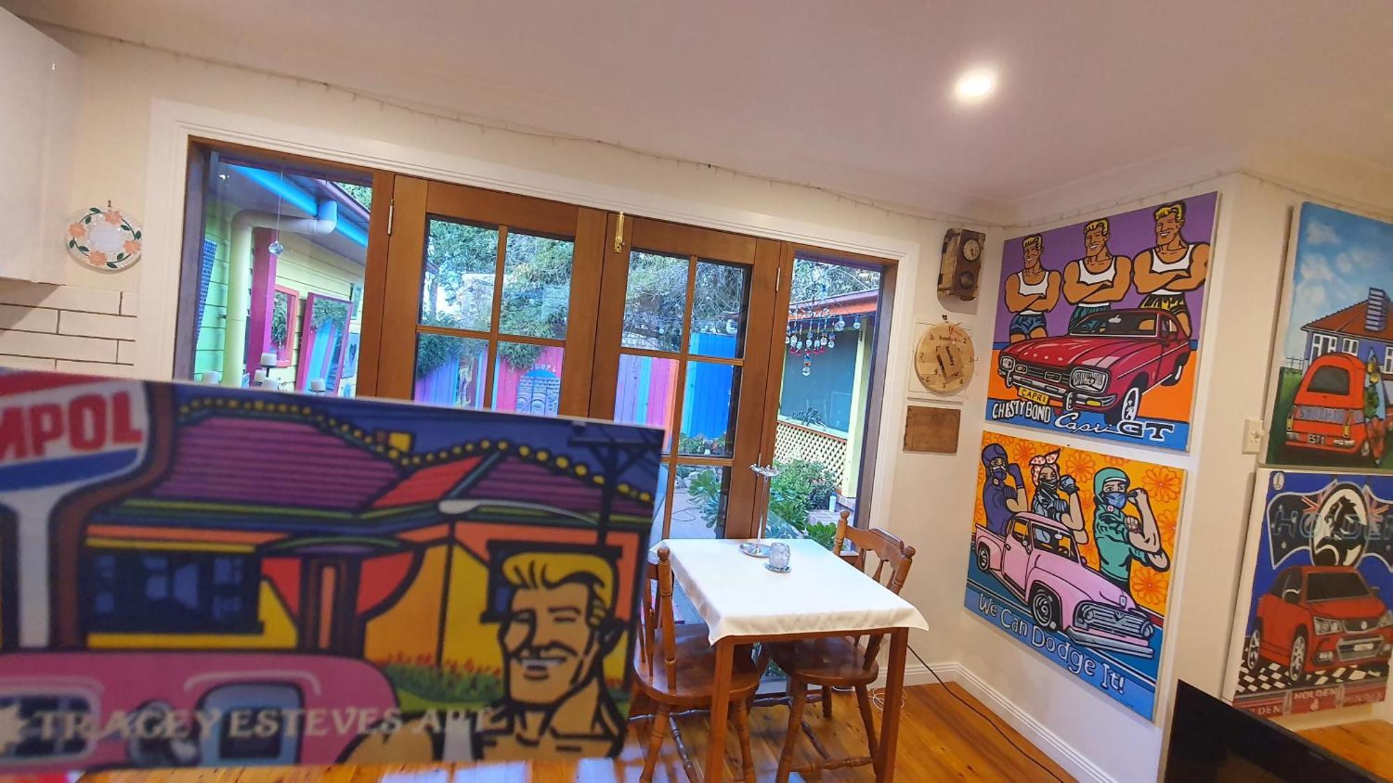 Bowral Road Art Gallery Bed And Breakfast Mittagong Exterior foto